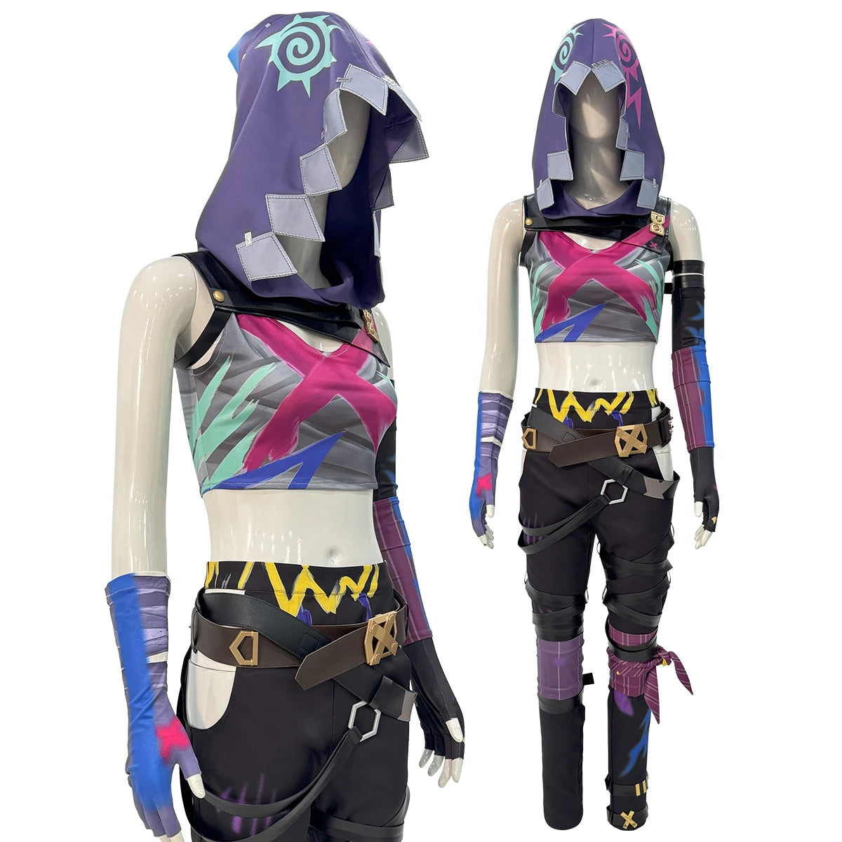 LOL Game Jnx Cosplay #1